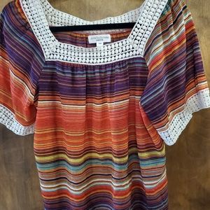 John Paul Richard BOHO Blouse Size PM